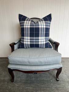 RL Plaid Cushion