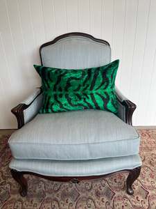 Cushions: Tiger Stripe & Flamestitch Reversible Cushion