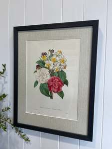 Wall Decor: Redoute Camelias