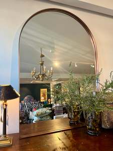 Wall Decor: Mantel Arch Mirror