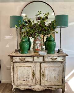 Early French Fruitwood Sideboard