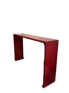 Red Lacquer Chinese Alter Table