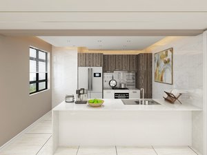 Products: Esteem Series-2 Complete Kitchen with Blum Hinges and Garis Drawers ASSEMBLED - Kitchen Depot