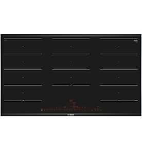 Bosch: Bosch 92cm 5 Zone Induction Cooktop Black Ceramic Glass - PXX975DC1E - Kitchen Things