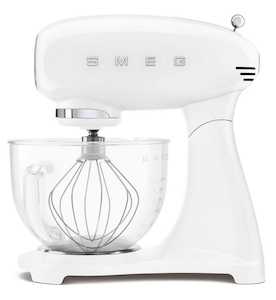 Stand Mixers: Smeg Stand Mixer White - SMF13WHAU - Kitchen Things