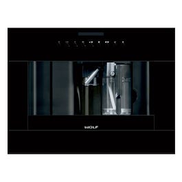 Products: Wolf 24 Inch Built-In Coffee System with Adjustable Grinder - ICBEC24/B Black - EC24B - Kitchen Things