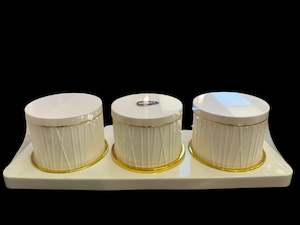 Selvel Polypropylene Utility/serving Container Dune (Pack of 3)