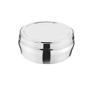 Stainless Steel Container/ Puri Dibba (taper belly)