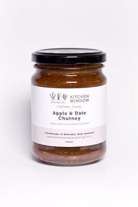 Products: Apple & Date Chutney - Handmade, Local Chutneys NZ - Kitchen Window Catering