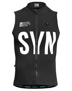 SYNDICATE MENS GILET BLACK