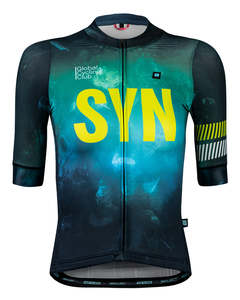 Womens SYNDICATE CLIMBER JERSEY NEON RISE