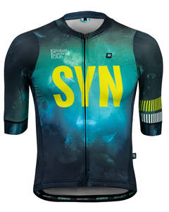 Highlights: Mens SYNDICATE CLIMBER JERSEY NEON SPACE