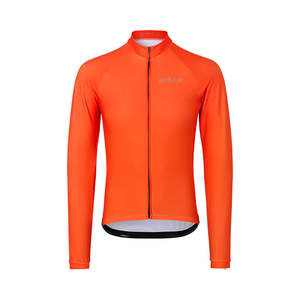 ES16 Long Sleeve Cycling Jersey Andorra - Orange