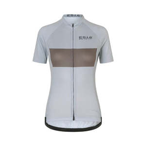 ES16 Cycling Jersey Elite Spin Stripe Cool Gray. Women