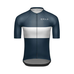 Es16: ES16 Cycling Jersey Elite Spinn. Chest Line - Dark Blue