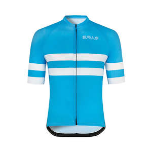 ES16 Cycling Jersey Elite Stripes - Light Blue Stripes