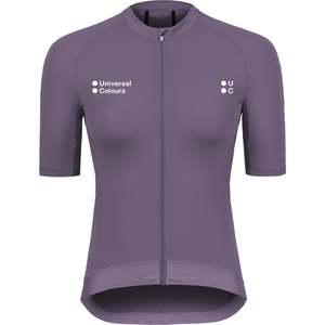 Universal Colours Women's Mono Short Sleeve - Thistle Purple