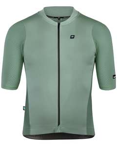Mens Short Sleeve: BIEHLER SIGNATURE³ JERSEY GREEN ASH
