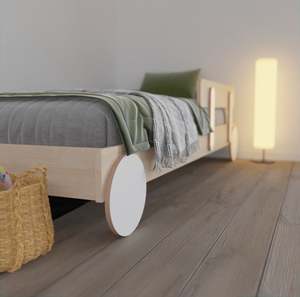 Toddler Beds: Montessori Floor Bed | NZ Pine