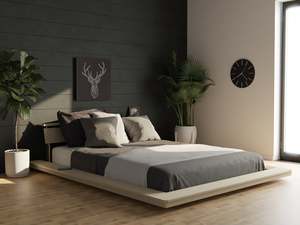 Floating Platform Bed | NZ Pine