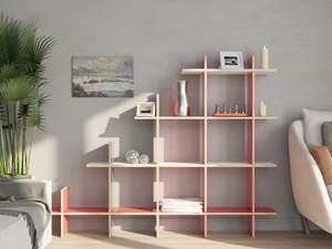 Modular Open Shelf System