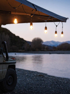 Lucas Creek Camping Vehicle Accessories: Lucas Creek 12V Outdoor Festoon Lights