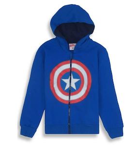 3 8 year olds - Kiwi Boyz Clothing: Captain America Hoodie - Kiwi Boyz Clothing