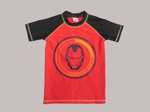 18 month old - Kiwi Boyz Clothing: Avengers Iron Man Rash Shirt - Kiwi Boyz Clothing