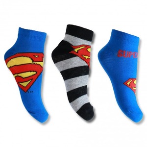 3 8 year olds - Kiwi Boyz Clothing: Superman Ankle socks/Boys socks/Kiwi Boyz Clothing Limited