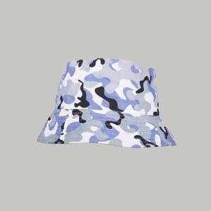 Summer Essentials - Kiwi Boyz Clothing: Blue Camo Bucket Hat - Sun Safe - Kiwi Boyz Clothing