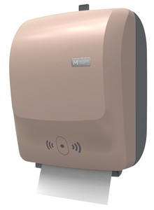 Paper Hygiene - Roll Towel Dispensers 1 Roll Capacity (1) Gold - Kiwi Business