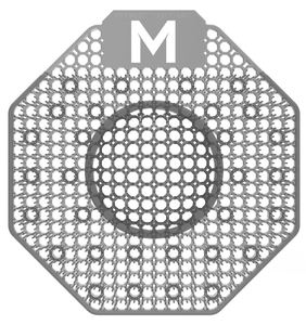 Products: Chemical Hygiene Urinal Screens Grey Kiwi Business