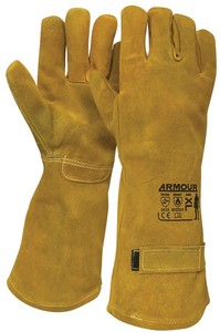 Armour Leather Smelter 350C Glove - 45cm - XL - Kiwi Business