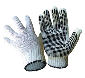 Armour Polycotton Black Dot Glove - L - Kiwi Business
