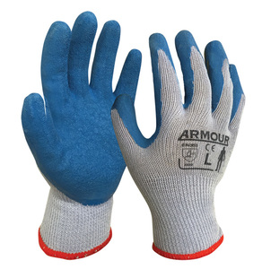 Armour? Blue/Grey Latex Open Back Glove - Kiwi Business