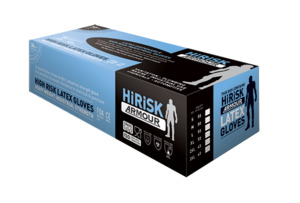Products: Blue Armour? Hi-Risk Latex Disposable Glove - Kiwi Business