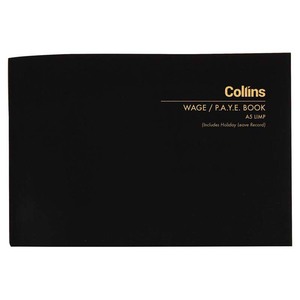 Collins Wage Book A5 Limp Cover 64lf - Kiwi Business