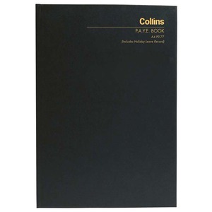 Collins Wage Book Hard Cover A4 P9-77 Kiwi Business