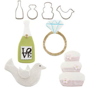 Autumn Carpenter: Cupcake cutie mini cookie or fondant cutter set Wedding and celebrations