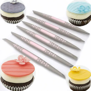 Silicone modelling tools set of 6