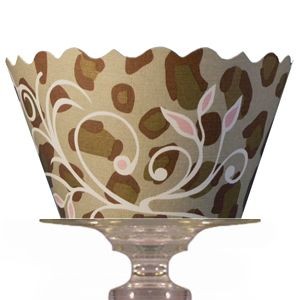 Bella Cupcake Couture: Cupcake wrappers Sophia Cheetah (12)