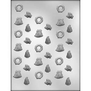 Ck: Christmas mini icons chocolate mould