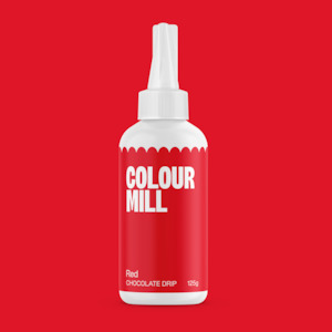 Colour Mill: Colour mill chocolate Cake drip 125g Red