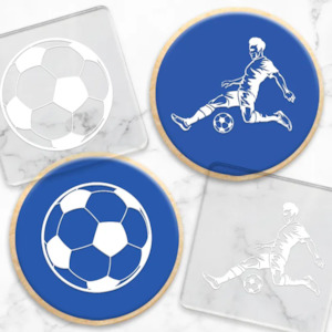 Debosser Soccer embosser set of 2