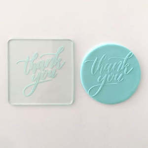 Create A Cutter: Debosser Thank you embosser
