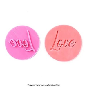 Create A Cutter: LOVE embosser stamp