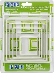 Classic Shapes Cutters - Square Set Of 6