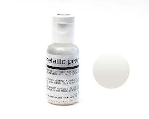 Chefmaster: Airbrush Colour Chefmaster Metallic Pearl .67oz /19g