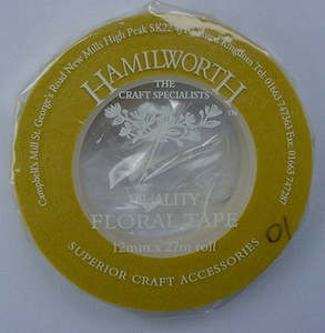 Hamilworth: Yellow Floral Tape 13mm