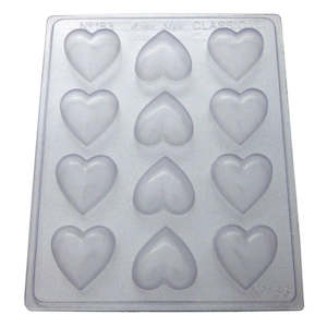Homestyle Chocolates: Hearts medium plain chocolate mould